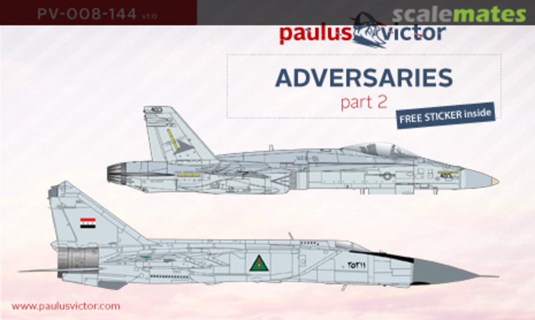 Boxart ADVERSARIES PV-008-144 PaulusVictor Boxart ADVERSARIES PV-008-144 PaulusVictor