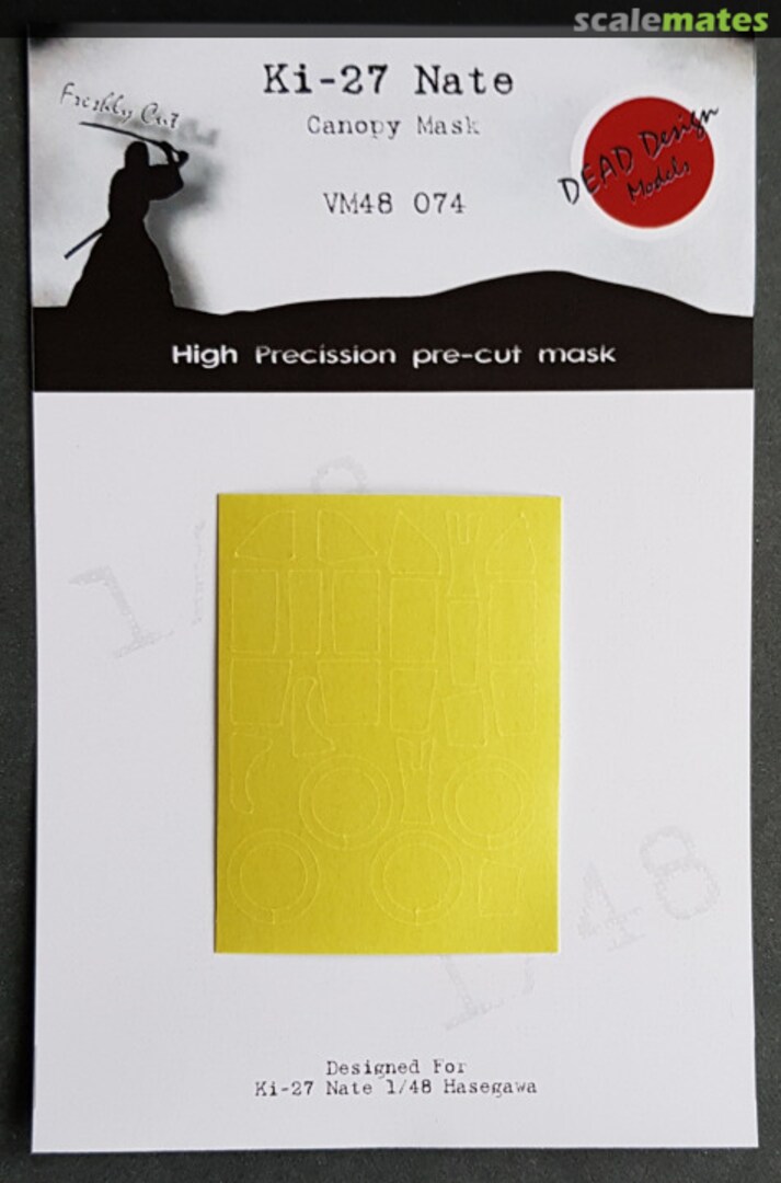 Boxart Nakajima Ki 27 Ko & Otsu Nate VM48074 DEAD Design Models Boxart Nakajima Ki 27 Ko & Otsu Nate VM48074 DEAD Design Models