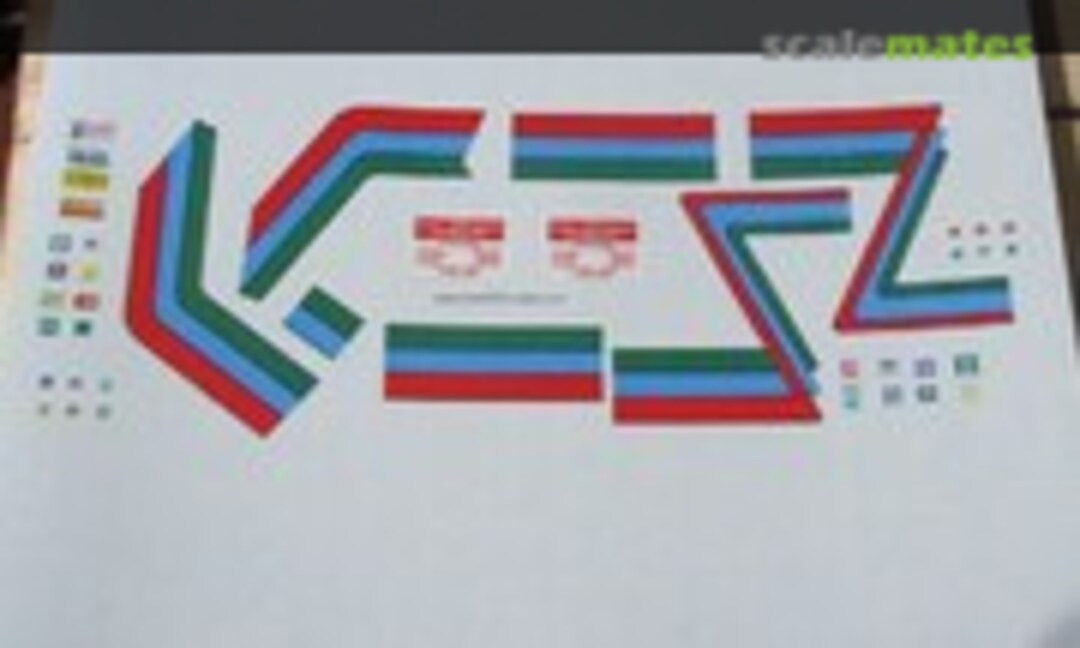 1:14 Peterbilt Stripes (Modeltruckin PB135) PB135