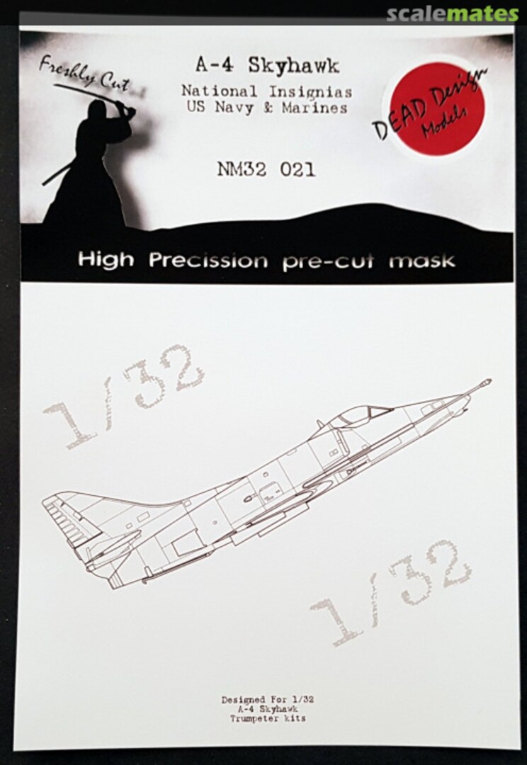 Boxart A-4 Skyhawk - US National Insignias & Markings NM32021 DEAD Design Models Boxart A-4 Skyhawk - US National Insignias & Markings NM32021 DEAD Design Models