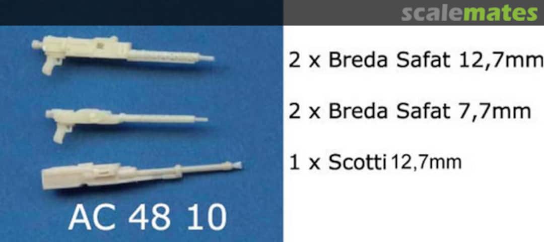 Boxart Regia Aeronautica Machine Gun Set AC 48 10 L'Arsenal Aero Boxart Regia Aeronautica Machine Gun Set AC 48 10 L'Arsenal Aero