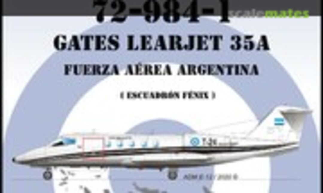1:72 Gates Learjet 35A (Far South Models 72-984-1) 72-984-1