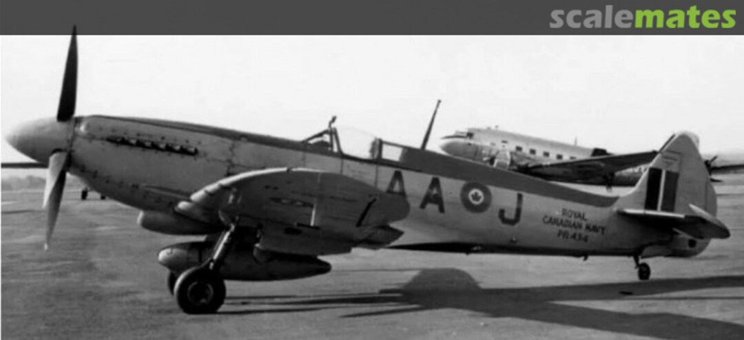 Contents Supermarine Seafire - RCN 883 Sqn (1948) 054 Above & Below Graphics Contents Supermarine Seafire - RCN 883 Sqn (1948) 054 Above & Below Graphics