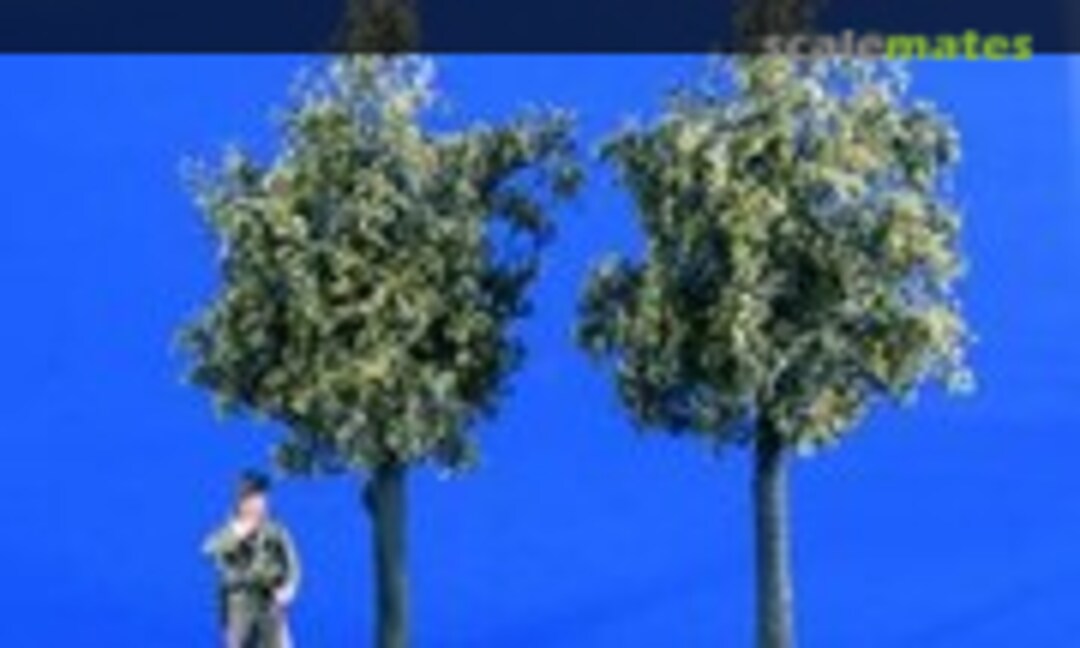 1:35 Tree Kit (2) Small (+/- Height 12cm, 5") (Verlinden Productions 2007) 2007