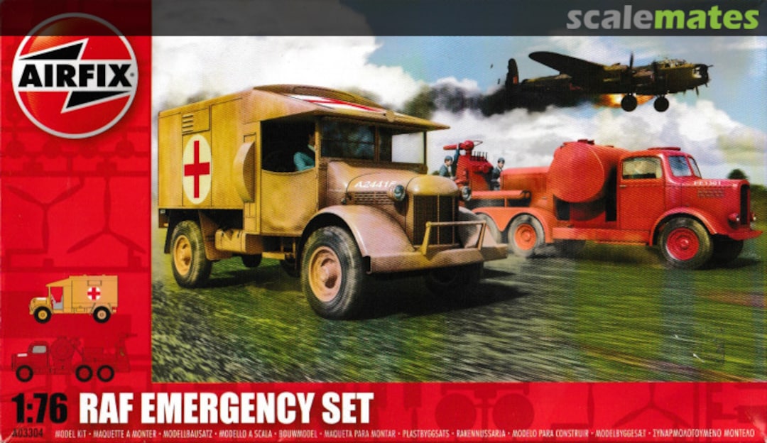 Boxart RAF Emergency Set A03304 Airfix Boxart RAF Emergency Set A03304 Airfix