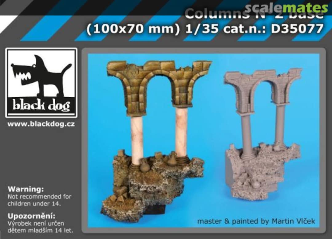 Boxart Columns N°2 base D35077 Black Dog Boxart Columns N°2 base D35077 Black Dog