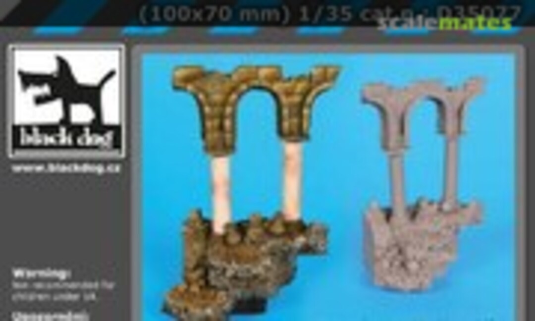 1:35 Columns N°2 base (Black Dog D35077) D35077