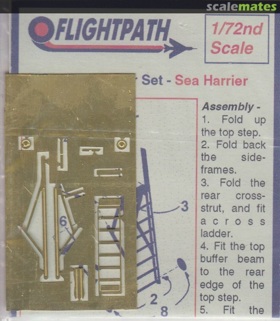 Boxart Sea Harrier FRS1/FA2 Access Ladder FP-72-060j Flightpath Boxart Sea Harrier FRS1/FA2 Access Ladder FP-72-060j Flightpath