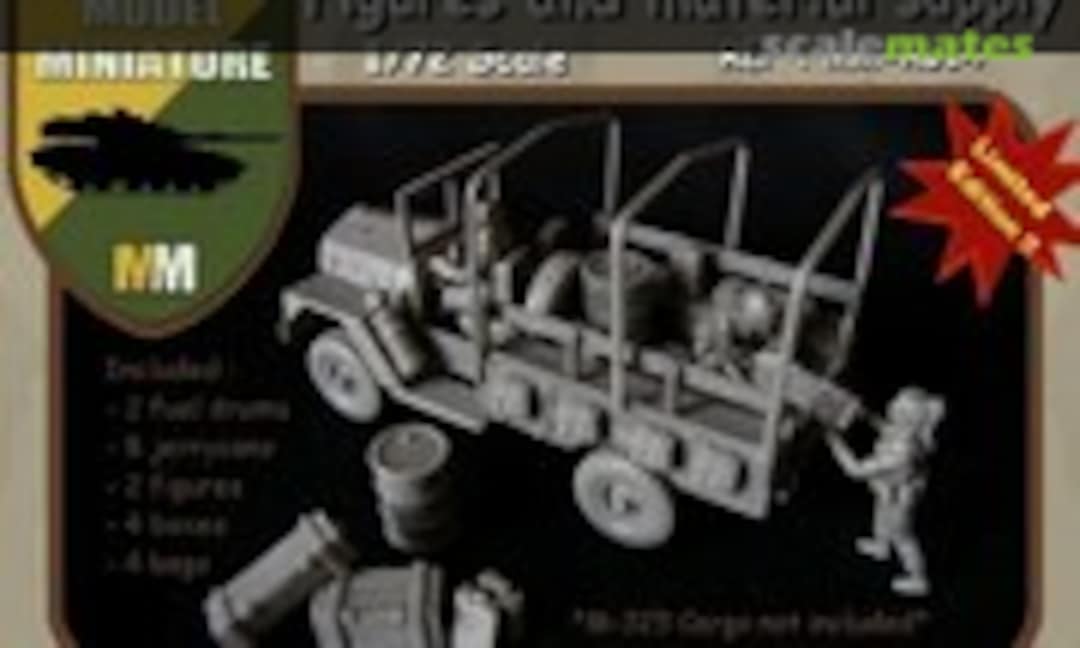 1:72 Figures and supply materials IDF (Model Miniature MM-R014) MM-R014