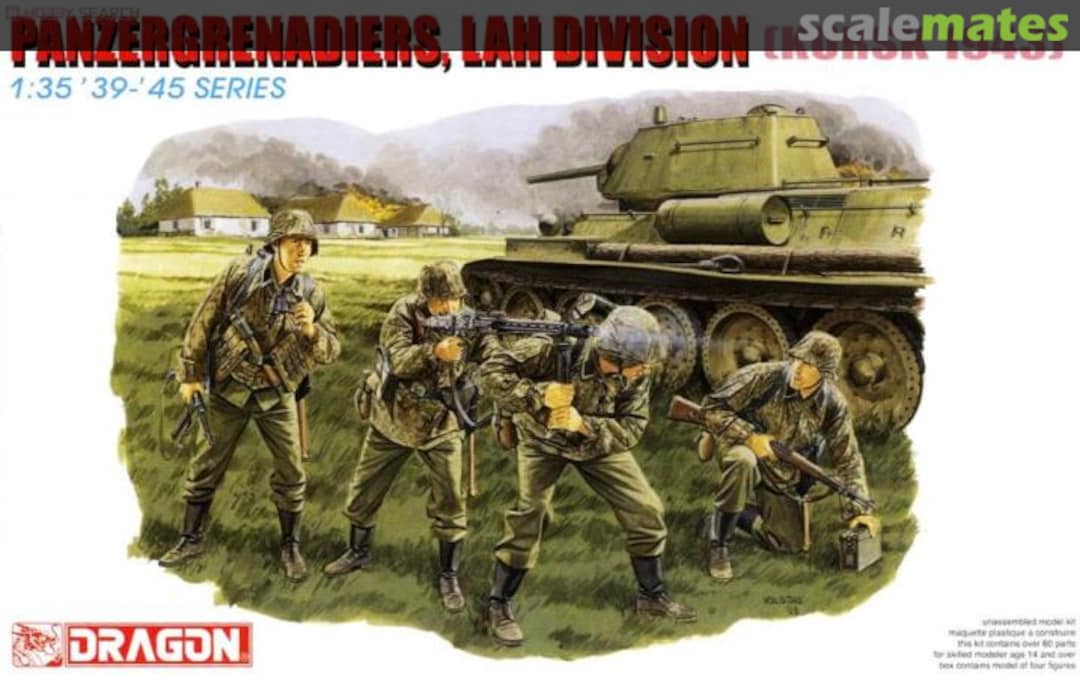 Boxart Panzergrenadiers, LAH Division 6159 Dragon Boxart Panzergrenadiers, LAH Division 6159 Dragon