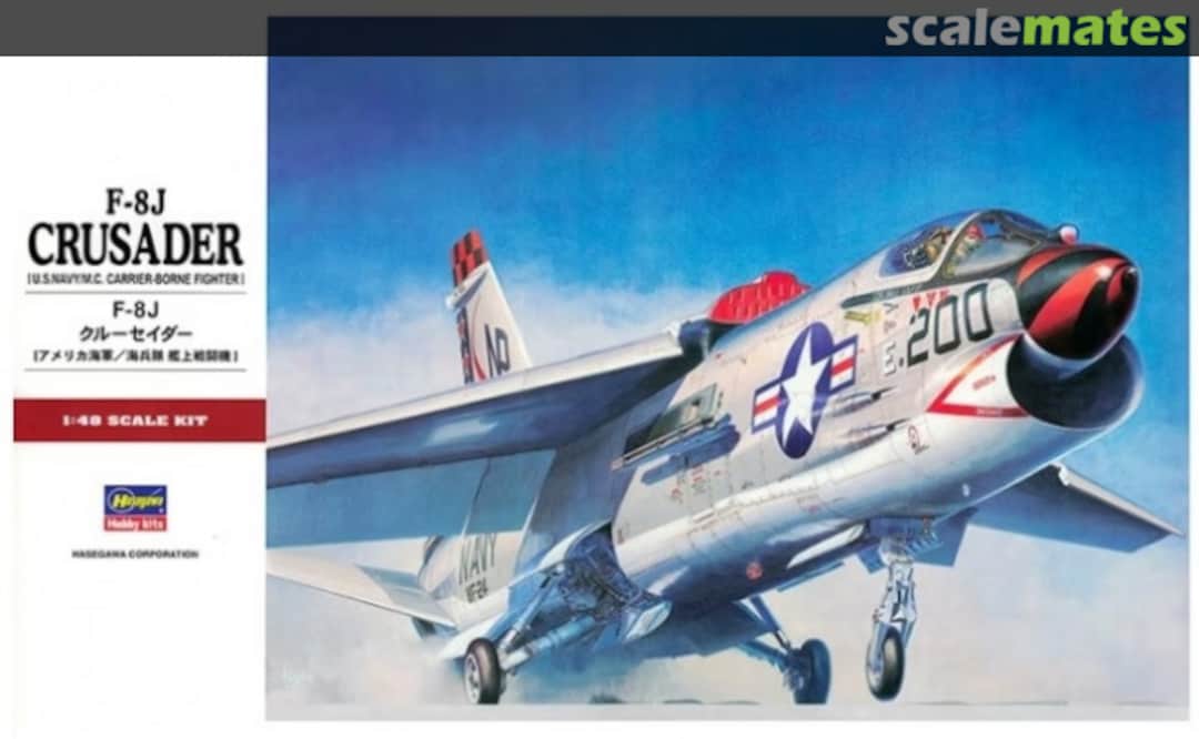 Boxart F-8J Crusader 07226 Hasegawa Boxart F-8J Crusader 07226 Hasegawa
