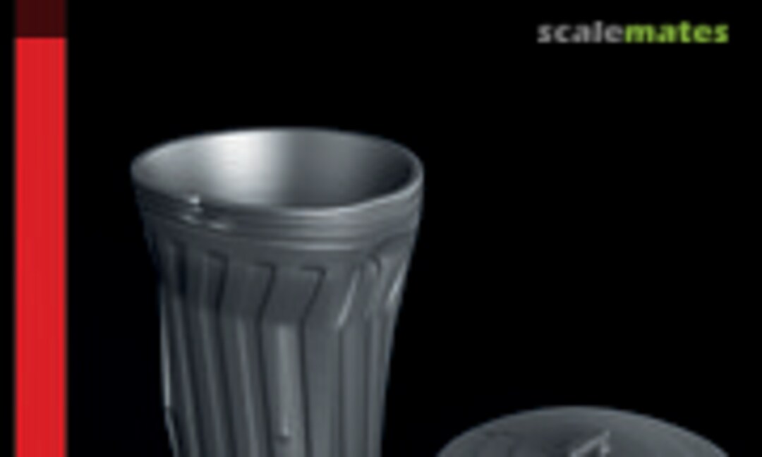 1:35 Battered garbage bin / Mülltonne (MAiM MAIM35565) MAIM35565