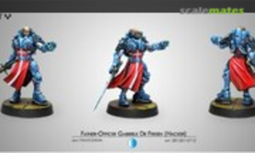28mm Father-Officier Gabriele de Fersen (Hacker) (Corvus Belli 281201-0712) 281201-0712