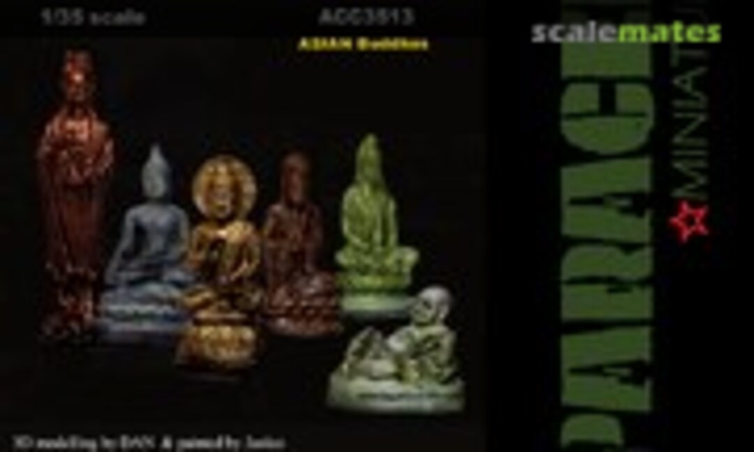 1:35 Asia Buddhas (Paracel Miniatures ACC3513) ACC3513