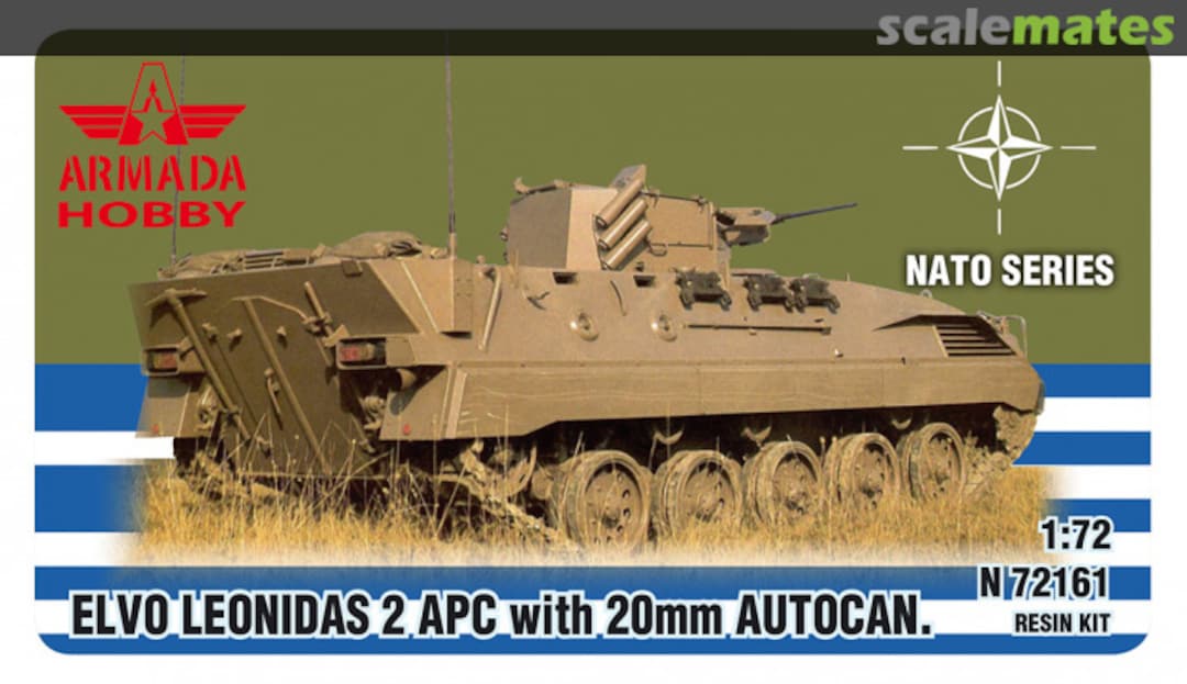 Boxart ELVO LEONIDAS 2 APC with 20 mm AUTOCANON N72161 Armada Hobby Boxart ELVO LEONIDAS 2 APC with 20 mm AUTOCANON N72161 Armada Hobby