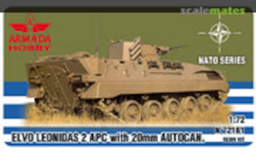 1:72 ELVO LEONIDAS 2 APC with 20 mm AUTOCANON (Armada Hobby N72161) N72161