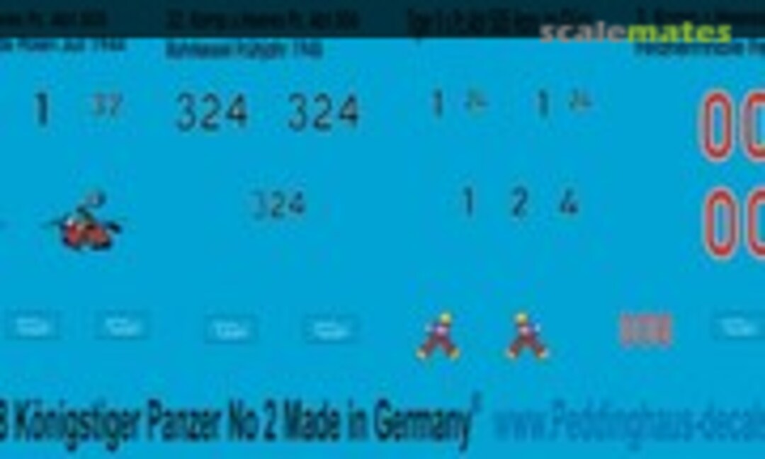 1:87 Königstiger (Peddinghaus-Decals EP 0988) EP 0988