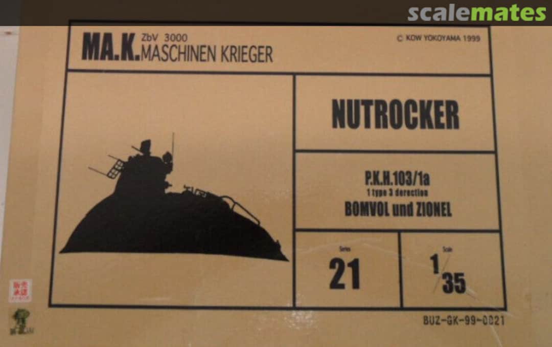 Boxart Nutrocker P.K.H.103/1a Series 21 Bomvol Und Zionel Boxart Nutrocker P.K.H.103/1a Series 21 Bomvol Und Zionel