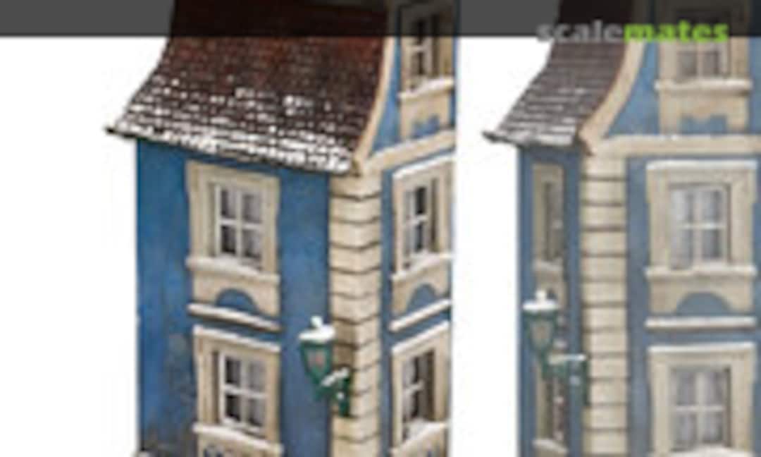 1:35 Diorama-Base: German town house No. 2 (RT-Diorama 35030) 35030