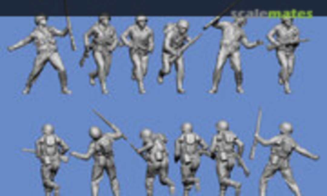 1:72 US Infantrymen II (Germania Figuren GF72-WW2-230) GF72-WW2-230