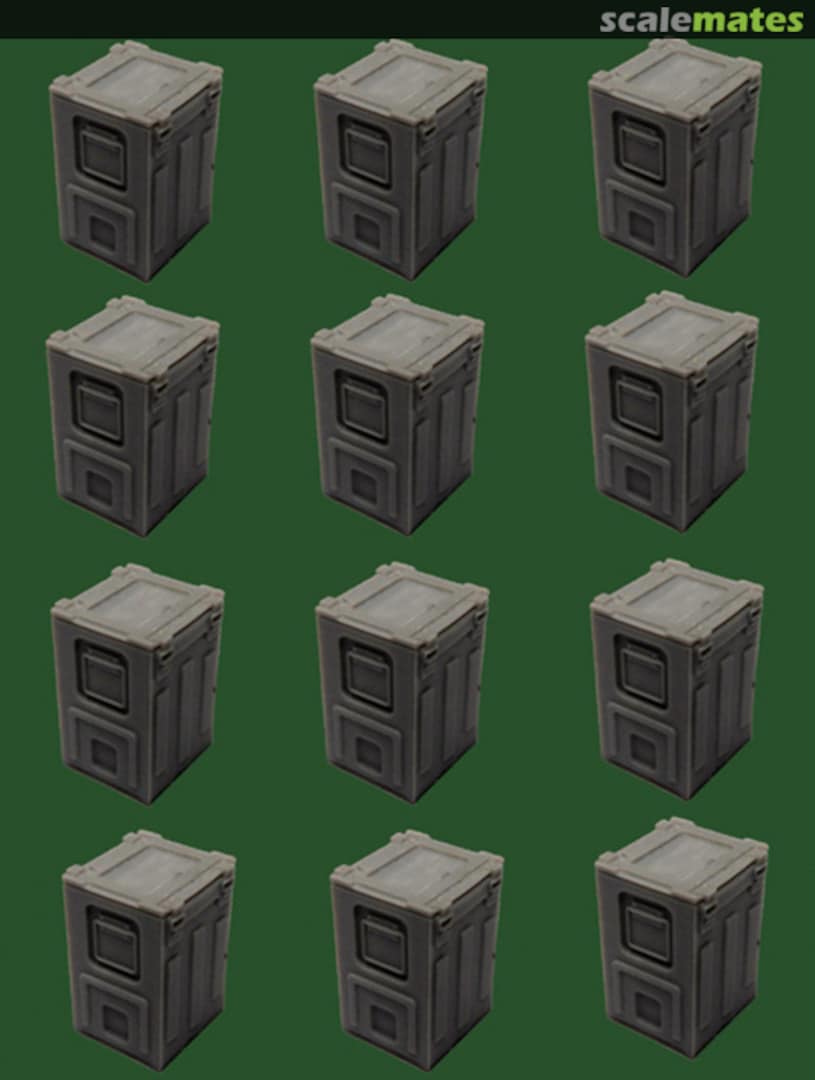 Boxart British ammo boxes for 2pdr C207 FS35236 Firestorm Models Boxart British ammo boxes for 2pdr C207 FS35236 Firestorm Models