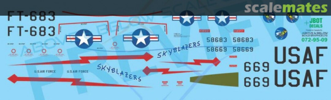 Boxart Lockheed P80 Shooting Star 1041 Above & Below Graphics