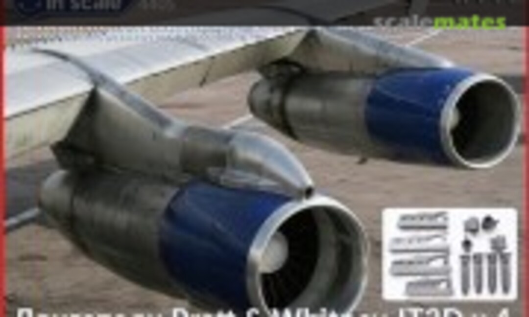 Pratt &amp; Whitney JT3D x4 (Inscale 4405)