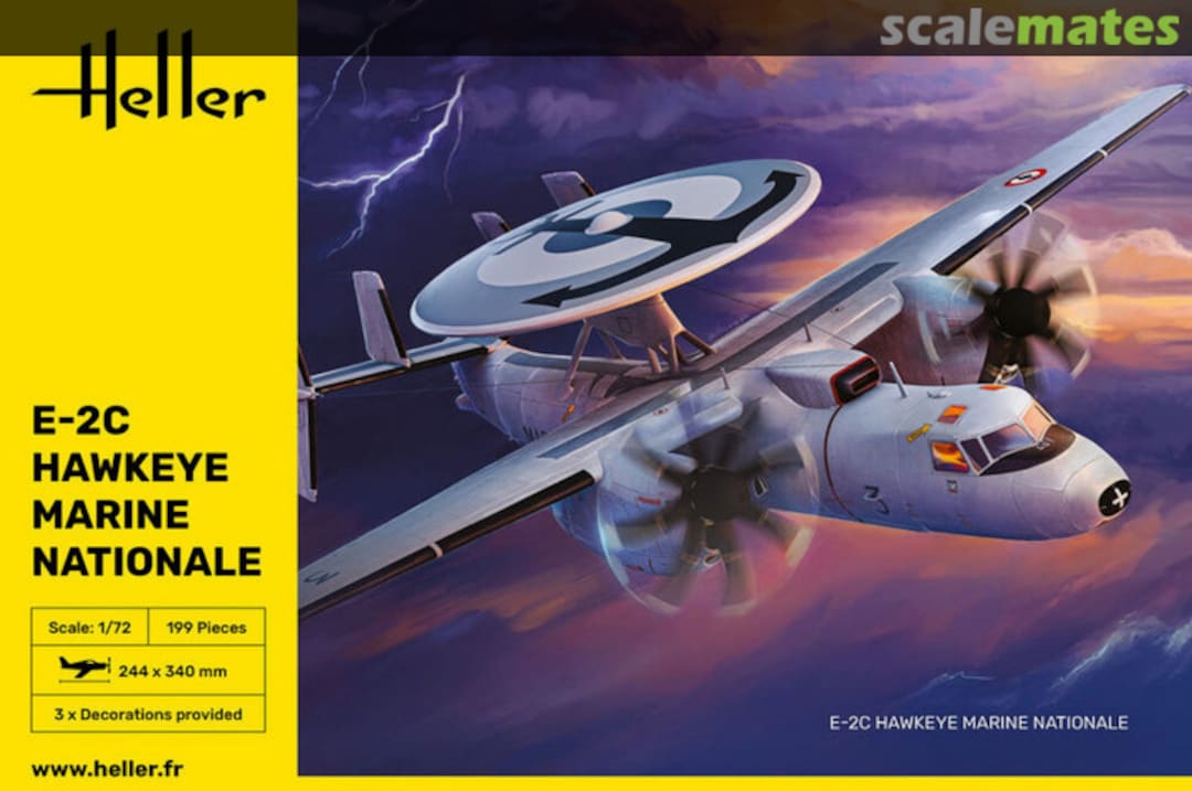 Boxart E-2C Hawkeye Marine Nationale 82302 Heller Boxart E-2C Hawkeye Marine Nationale 82302 Heller