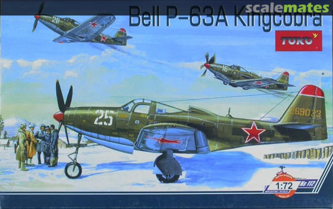 Boxart Bell P-63A Kingcobra 112 Toko Boxart Bell P-63A Kingcobra 112 Toko