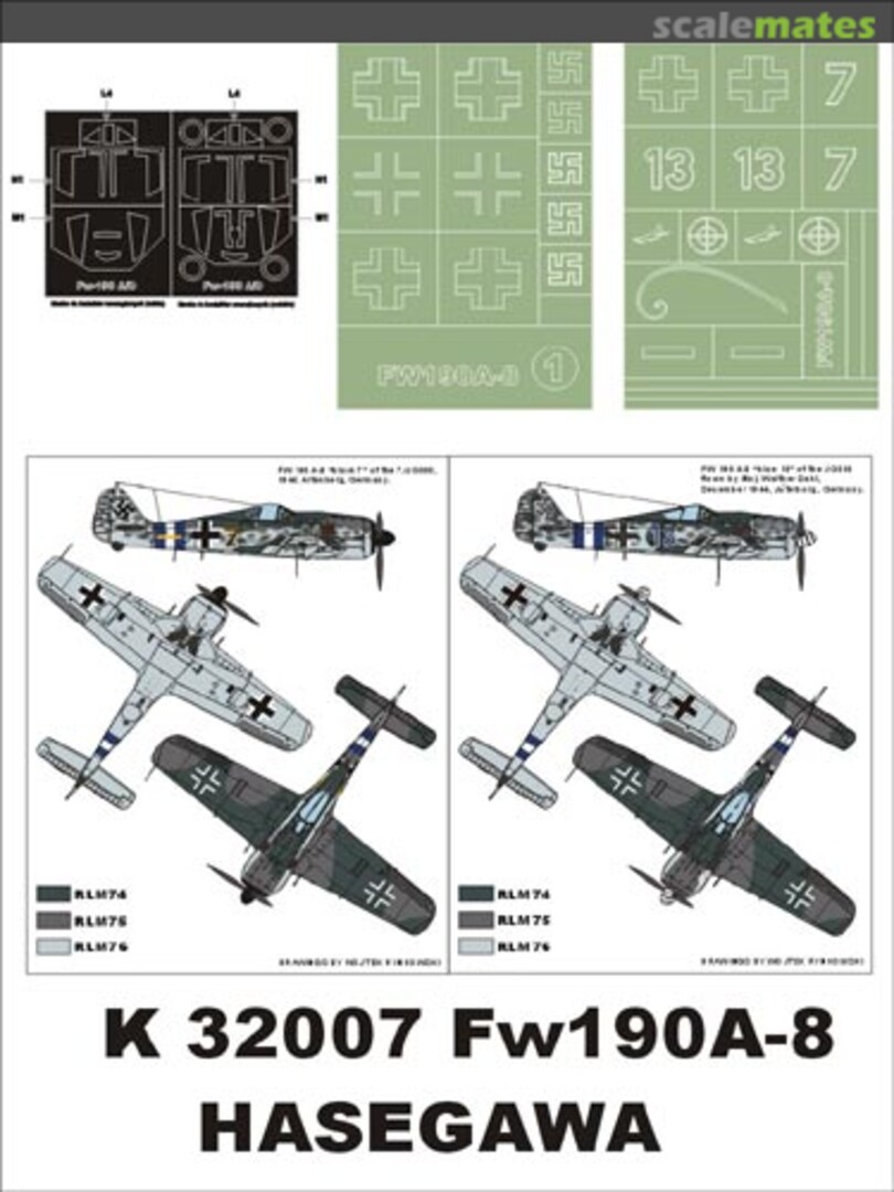 Boxart Fw190A-8 K32007 Montex Boxart Fw190A-8 K32007 Montex