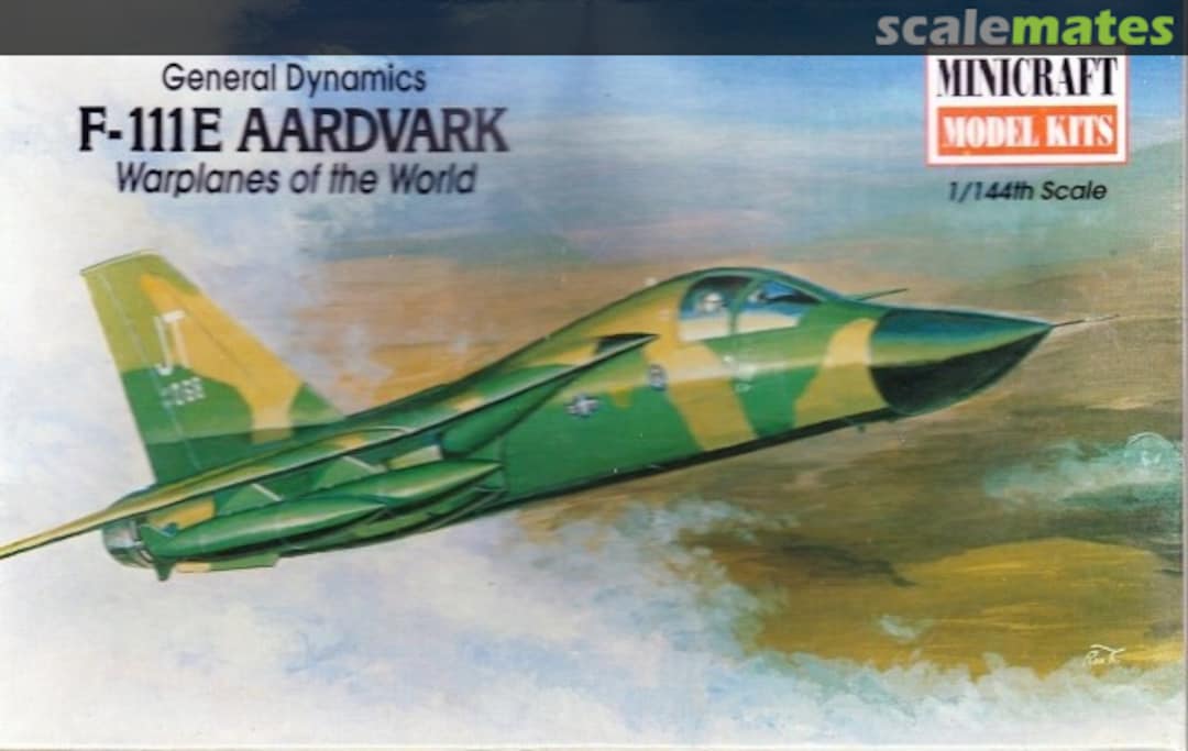 Boxart F-111E Aardvark 14420 Minicraft Model Kits