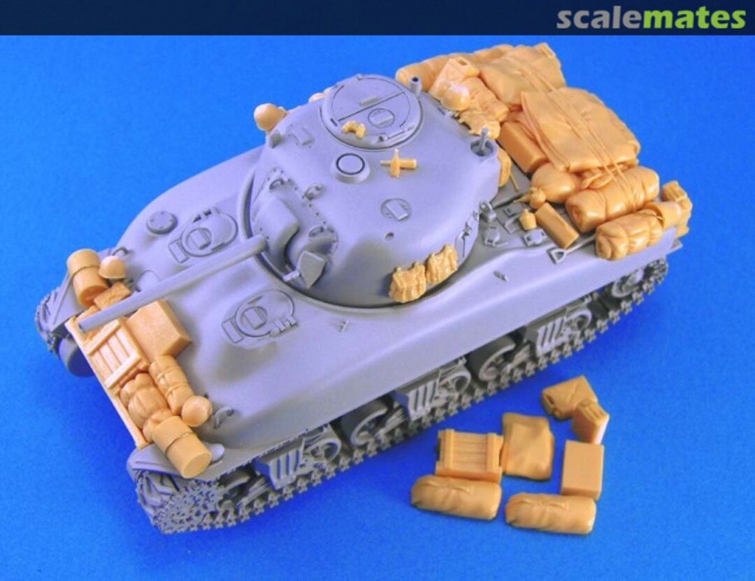 Boxart M4A1 Sherman Stowage Set LF4104 Legend Productions Boxart M4A1 Sherman Stowage Set LF4104 Legend Productions