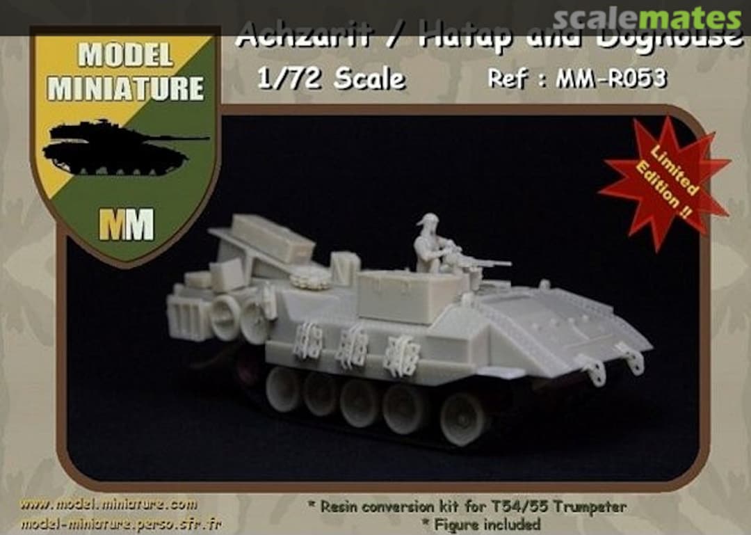 Boxart Achzarit (Hatap and Doghouse) MM-R053 Model Miniature