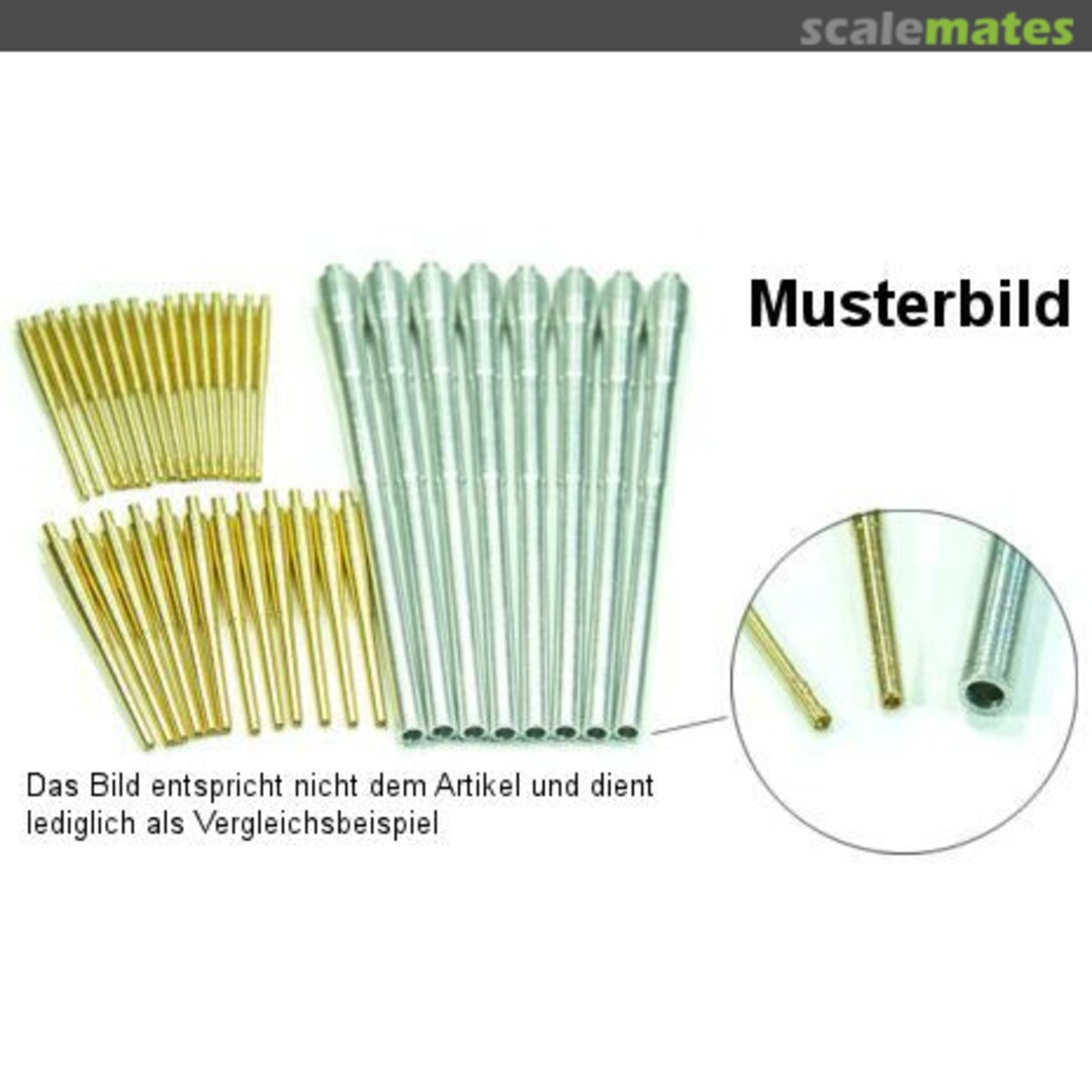 Boxart Gun Barrels for Pietropawlowsk, Poltawa, Sevastopol (54pcs) (Petropavlovsk-class) 200L30 RB Model Boxart Gun Barrels for Pietropawlowsk, Poltawa, Sevastopol (54pcs) (Petropavlovsk-class) 200L30 RB Model