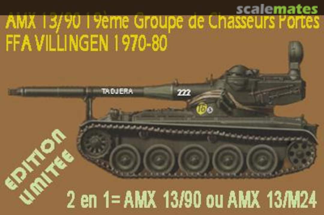 Boxart AMX 13/90 19èmeGCP FFA TAK2063FFA Takom Boxart AMX 13/90 19èmeGCP FFA TAK2063FFA Takom