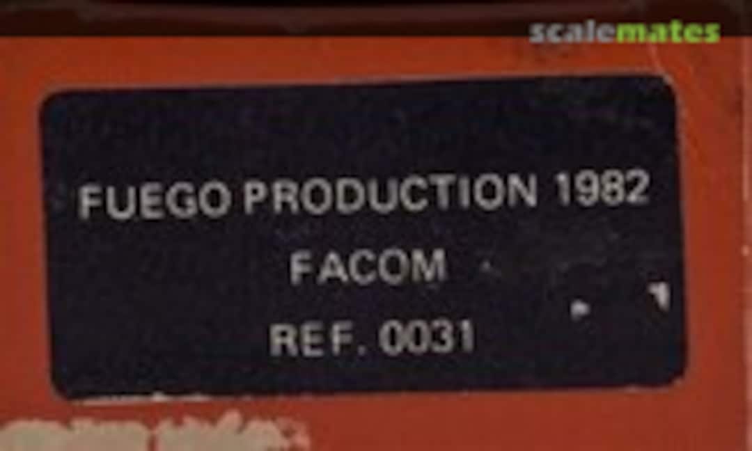 1:43 Renault Fuego "FACOM" (Top 43 0031) 0031
