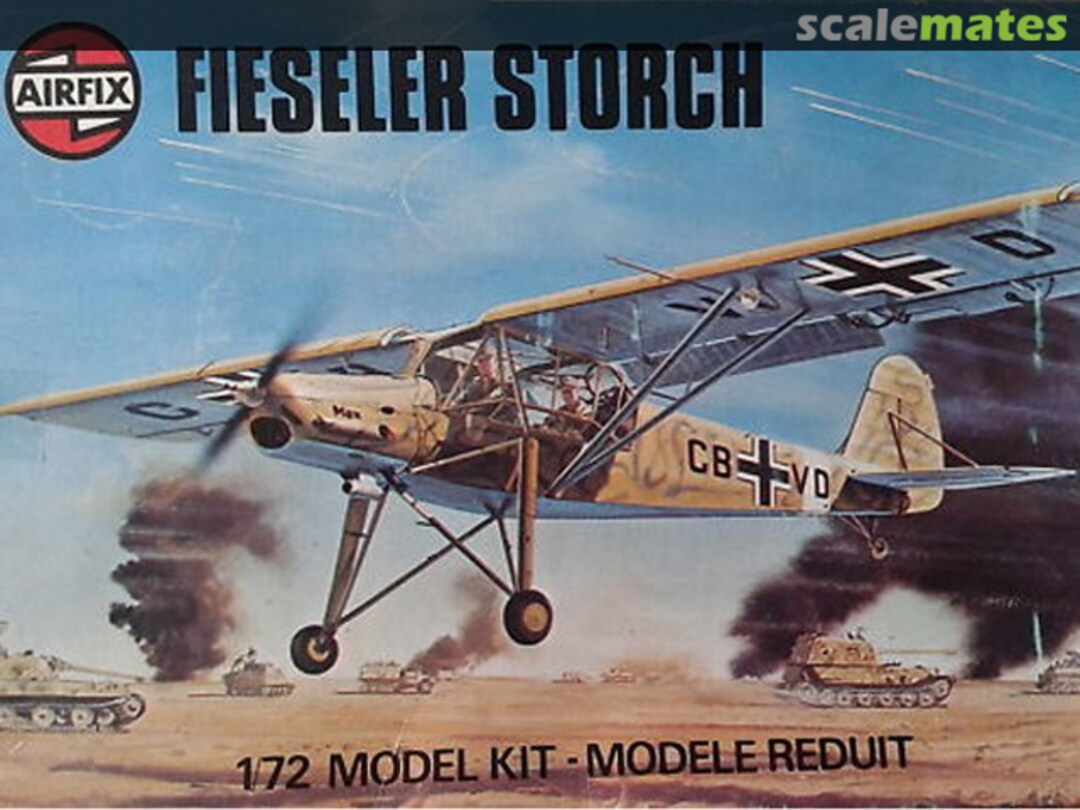 Boxart Fieseler Storch 61047-4 Airfix