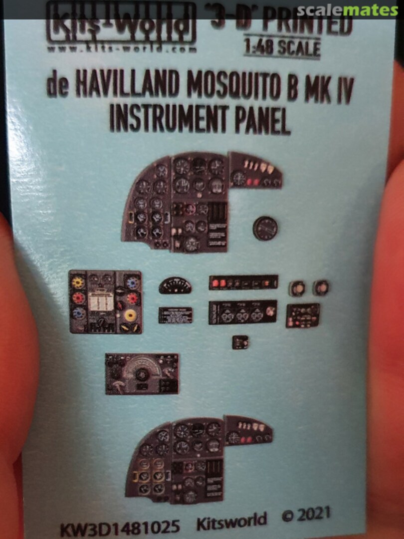 Boxart de Havilland Mosquito B Mk.IV/PR Mk.IV KW3D1481025 Kits-World Boxart de Havilland Mosquito B Mk.IV/PR Mk.IV KW3D1481025 Kits-World