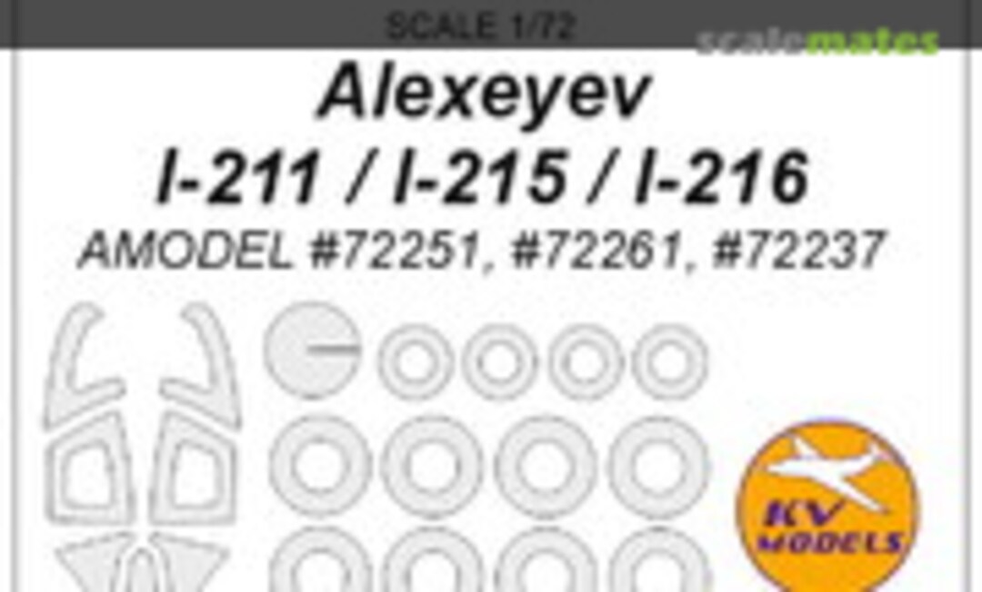 1:72 Alexeyev I-211 / I-215 / I-216 (KV Models 72949) 72949