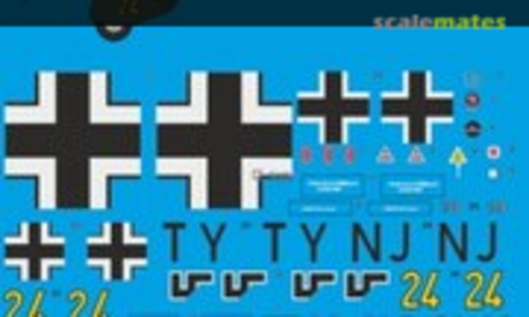 1:24 Ju 87A Stuka (Peddinghaus-Decals 24 4029) 24 4029