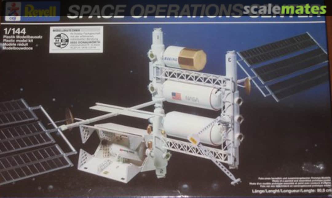 Boxart Space Operations Center 4532 Revell/ceji Boxart Space Operations Center 4532 Revell/ceji