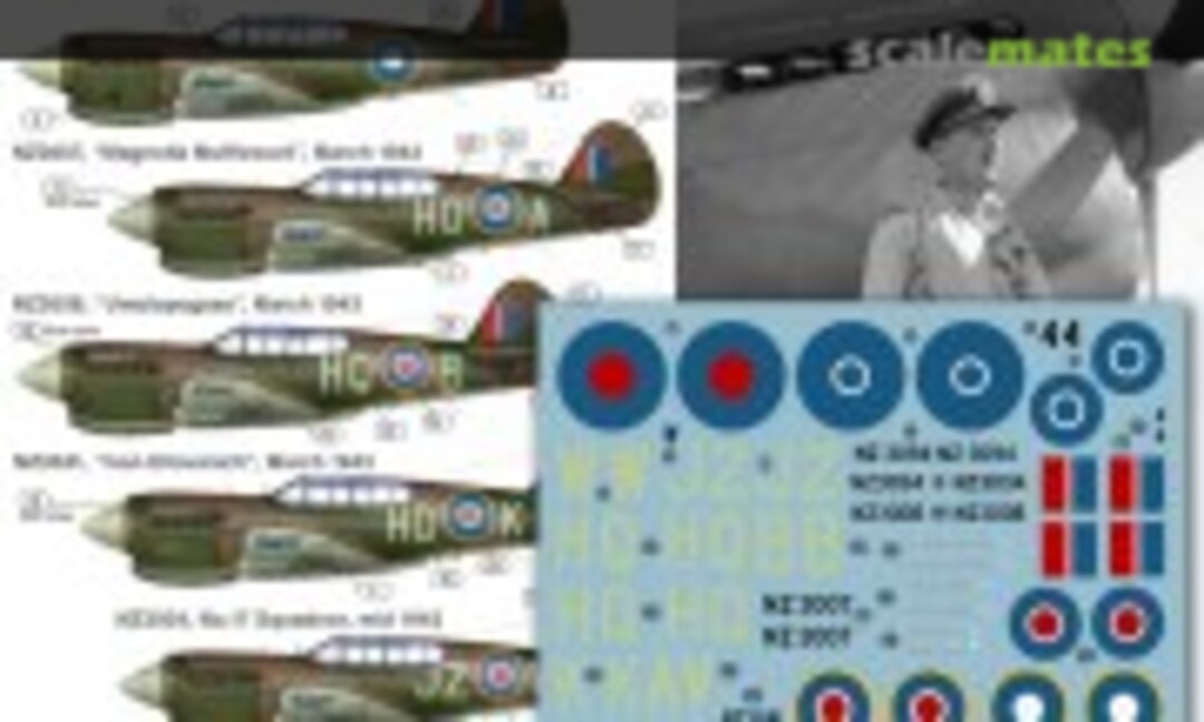 1:48 RNZAF Curtiss P-40E’s, Home Based & ex Tonga. (Ventura Publications V48117)