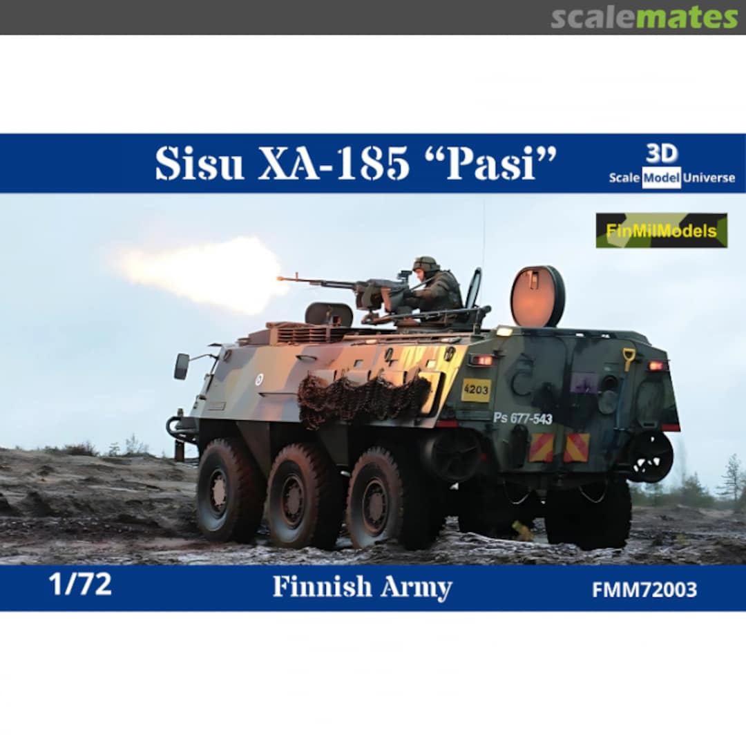 Boxart FinMilModels Sisu Xa-185 “Pasi” Finnish Army FMM72003 3D Scale Model Universe Boxart FinMilModels Sisu Xa-185 “Pasi” Finnish Army FMM72003 3D Scale Model Universe