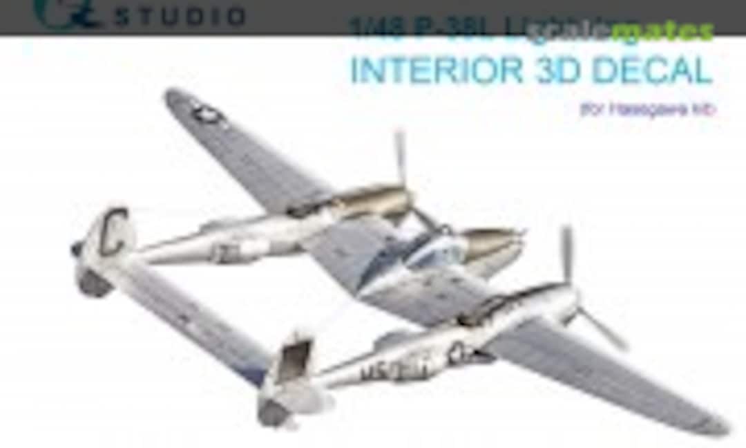 1:48 P-38L Lightning interior 3D decals (Quinta Studio QD48644) QD48644