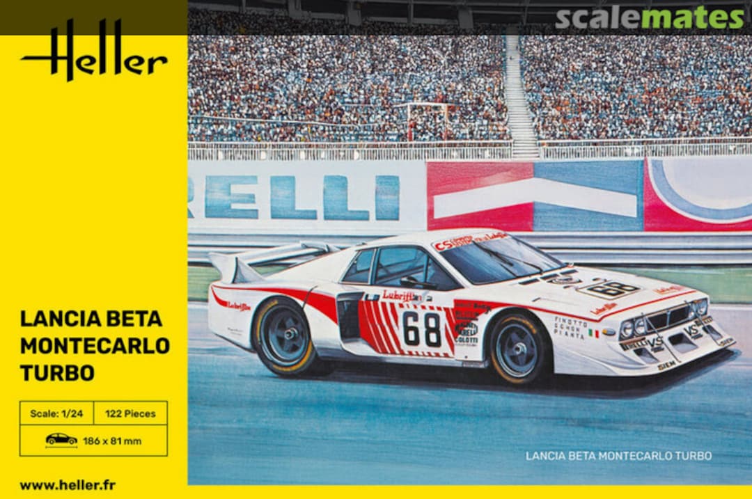 Boxart Lancia Beta Montecarlo Turbo 80741 Heller