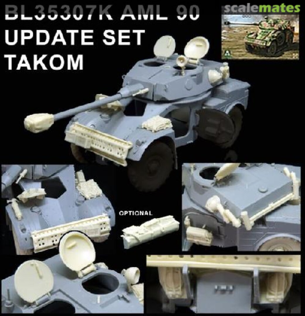 Boxart AML 90 UPDATE SET - TAKOM BL35307K Blast Models Boxart AML 90 UPDATE SET - TAKOM BL35307K Blast Models