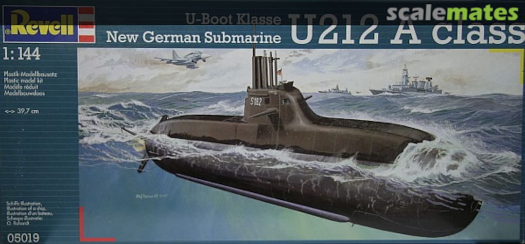 Boxart U212A Class 05019 Revell Boxart U212A Class 05019 Revell