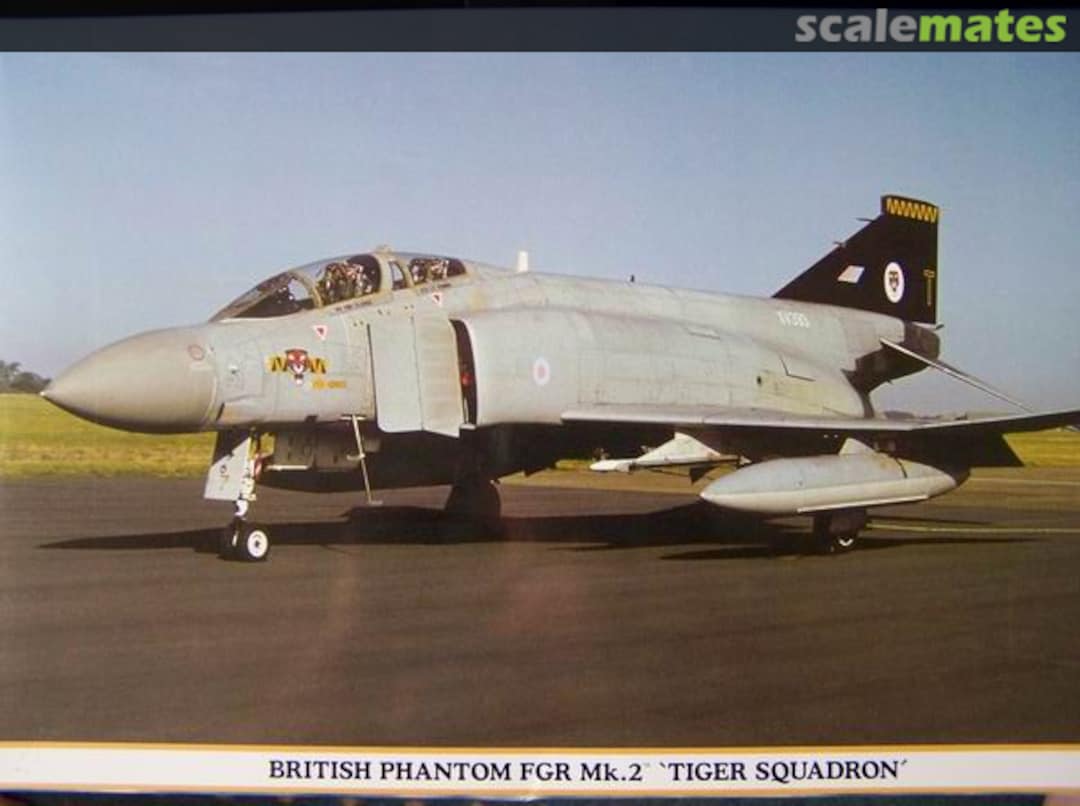 Boxart British Phantom FGR Mk.2 `Tiger Squadron´ 09602 Hasegawa Boxart British Phantom FGR Mk.2 `Tiger Squadron´ 09602 Hasegawa