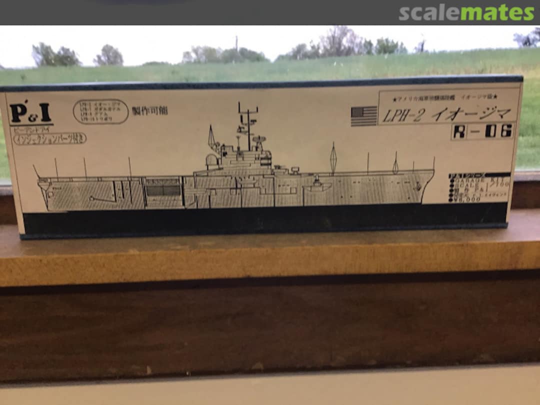 Boxart LPH-2 USS Iwo Jima R-06 P & I Boxart LPH-2 USS Iwo Jima R-06 P & I