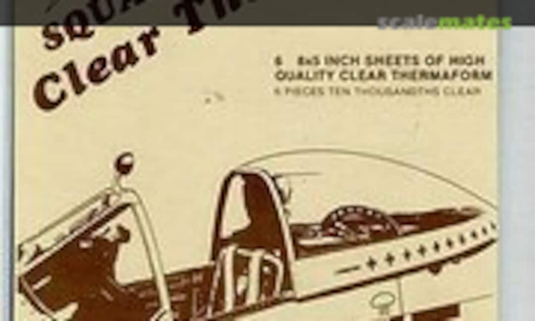 No Clear Thermaform (Squadron Products 9003) 9003